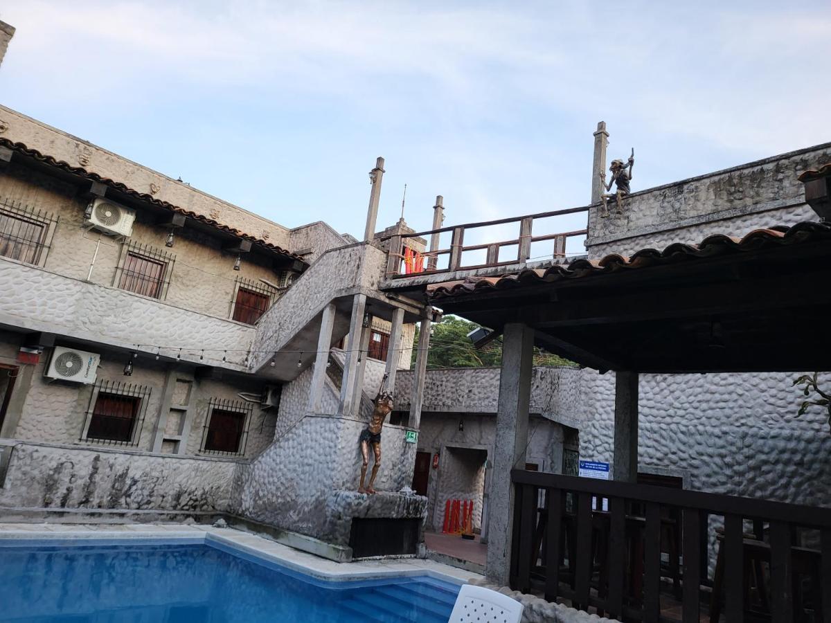 Amapala Hostal Casa De Las Gargolas מראה חיצוני תמונה